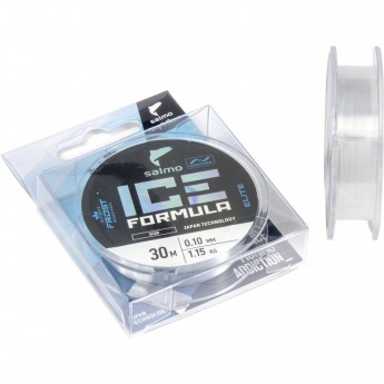 Леска монофильная зимняя SALMO ELITE ICE FORMULA WINE RED 030/012