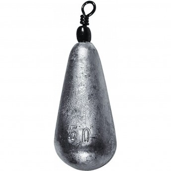 Грузило свинцовое SALMO Конус с вертлюгой 100г Грузило свинцовое SALMO Конус с вертлюгой 100г
